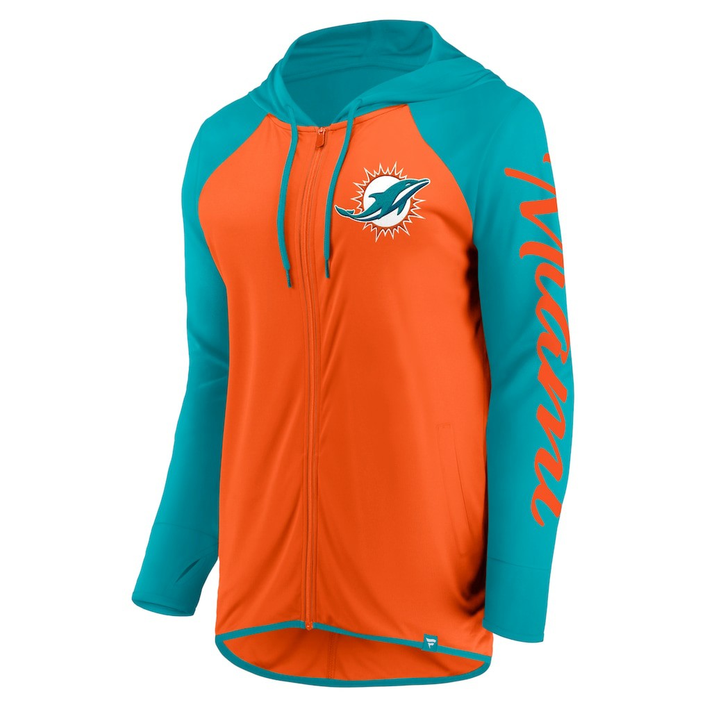 NFL Miami Dolphins Women's Script Full-Zip Hoodie