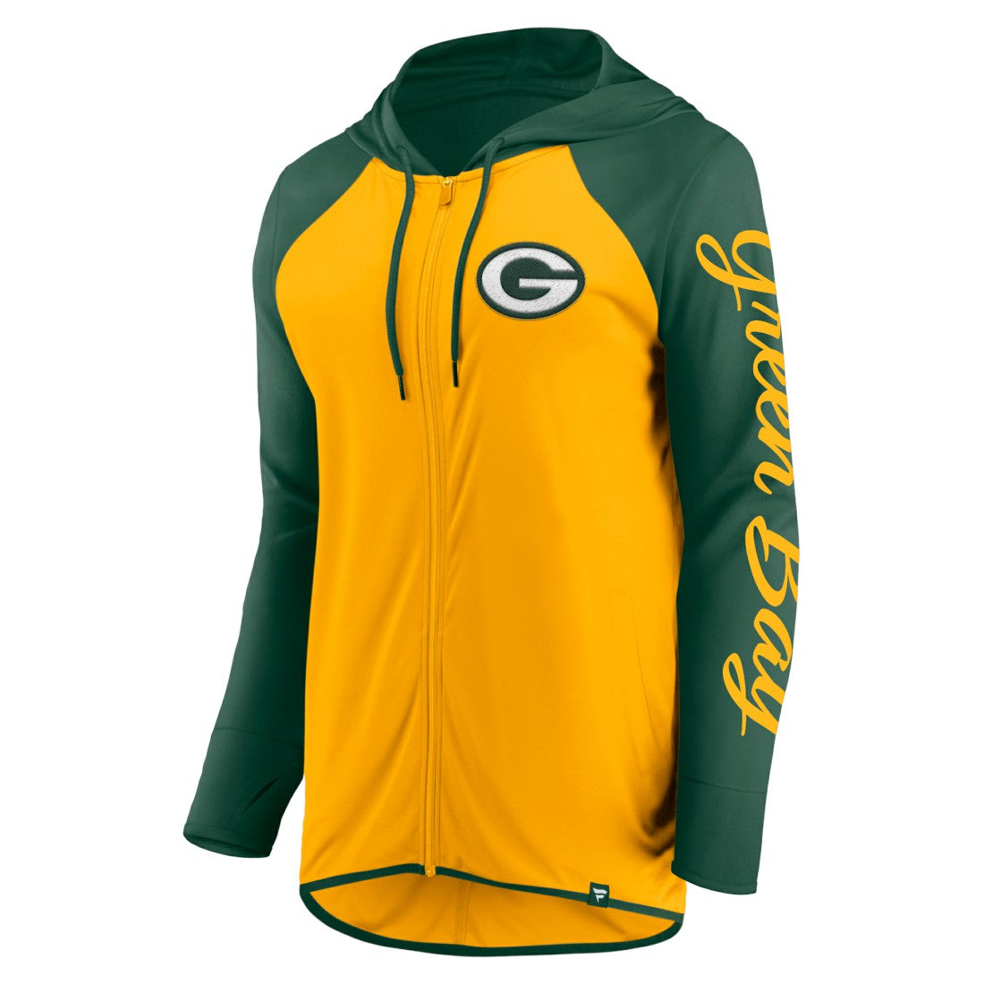 NFL Green Bay Packers Women's Script Full-Zip Hoodie