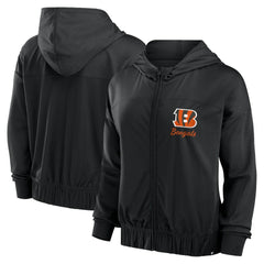 NFL Cincinnati Bengals Women's Script Lock Full-Zip Hoodie