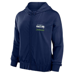 NFL Seattle Seahawks Women's Script Lock Full-Zip Hoodie