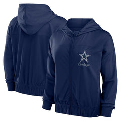 NFL Dallas Cowboys Women's Script Lock Full-Zip Hoodie