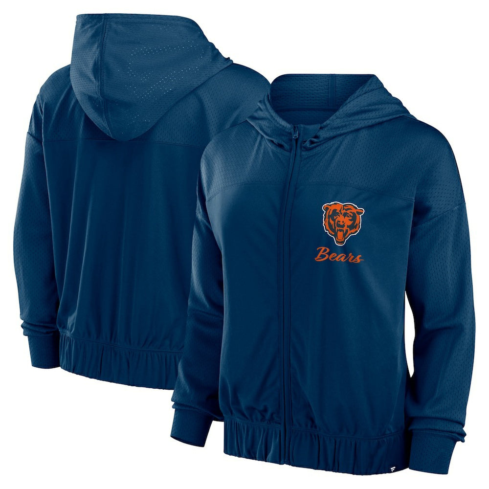 NFL Chicago Bears Women's Script Lock Full-Zip Hoodie