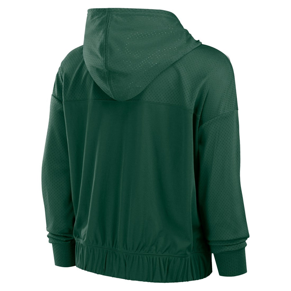 NFL Green Bay Packers Women's Script Lock Full-Zip Hoodie