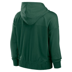 NFL Green Bay Packers Women's Script Lock Full-Zip Hoodie