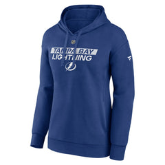 Tampa Bay Lightning Fanatics Women's Authentic Pro Core Primary Fleece Pullover Hoodie