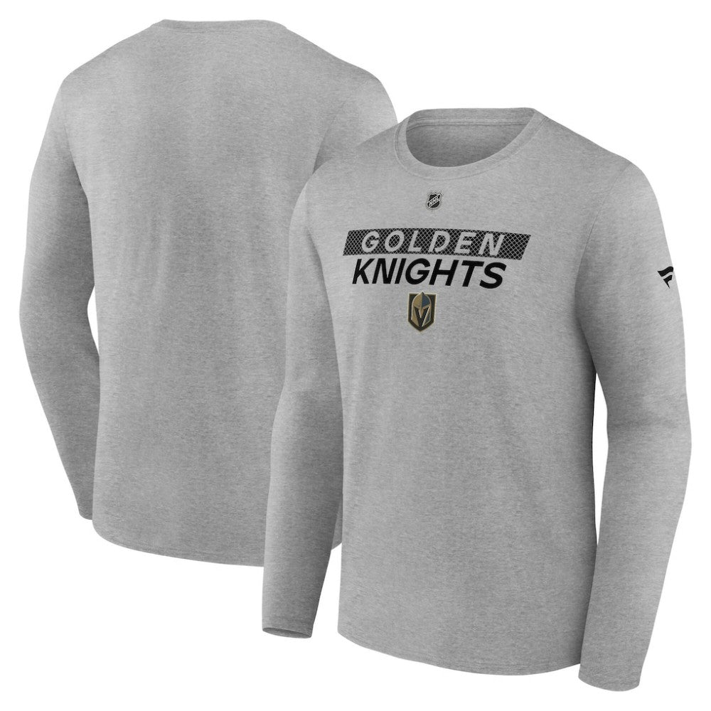 Vegas Golden Knights Fanatics Authentic Pro Core Primary Long Sleeve T-Shirt