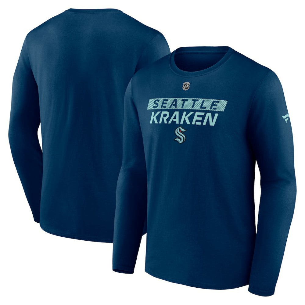 Seattle Kraken Fanatics Authentic Pro Core Primary Long Sleeve T-Shirt