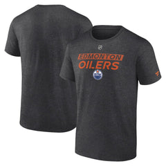 Edmonton Oilers Fanatics Authentic Pro Core Primary T-Shirt