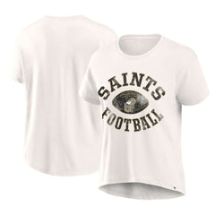 NFL New Orleans Saints Women's Football Home Fashion T-Shirt