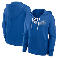 NFL Dallas Cowboys Women's Blitz Left Lace-Up Pullover Hoodie