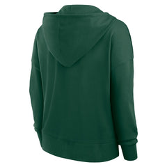 NFL Green Bay Packers Women's Blitz Left Lace-Up Pullover Hoodie