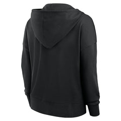NFL New Orleans Saints Women's Blitz Left Lace-Up Pullover Hoodie