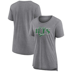 NFL New York Jets Women's Up the Middle Tri-Blend T-Shirt