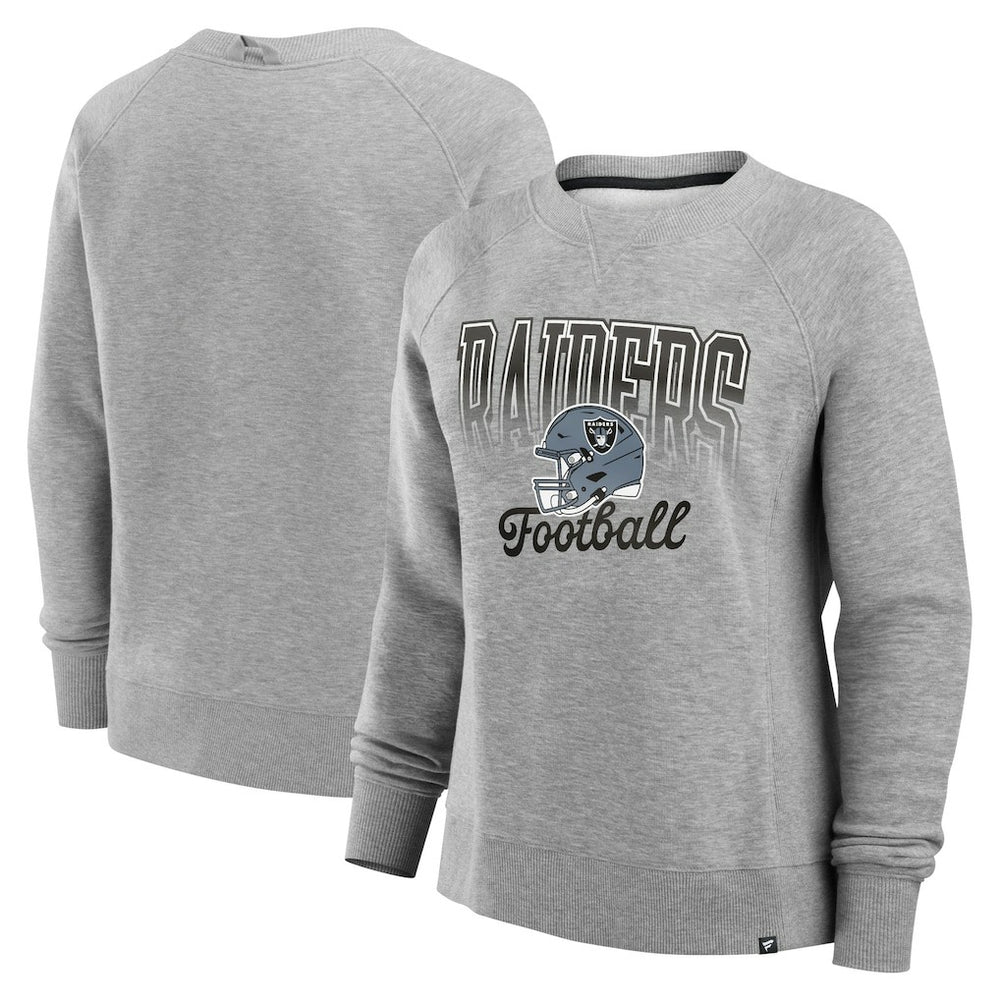 NFL Las Vegas Raiders Women's Hit Hard Fleece Pullover Sweatshirt