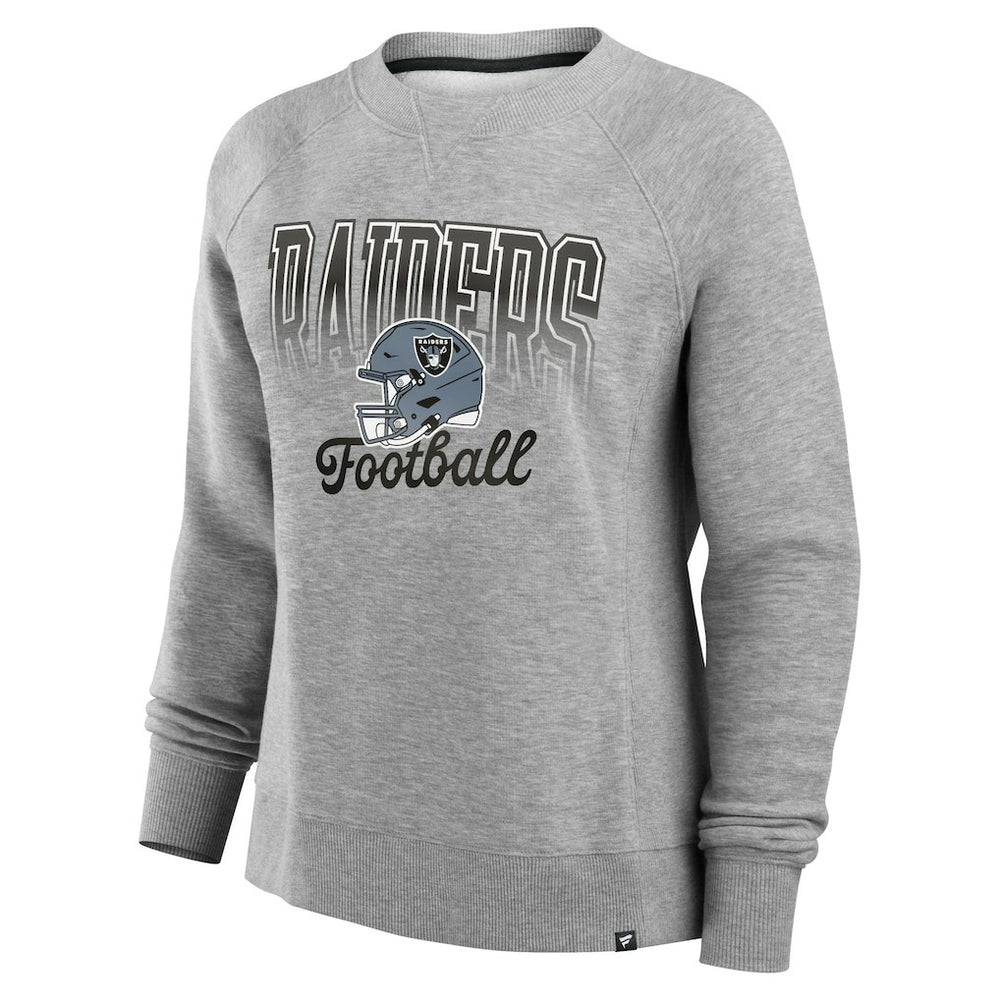 NFL Las Vegas Raiders Women's Hit Hard Fleece Pullover Sweatshirt