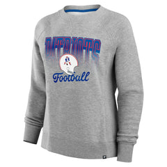 NFL New England Patriots Women's Hit Hard Fleece Pullover Sweatshirt