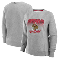 NFL San Francisco 49ers Women's Hit Hard Fleece Pullover Sweatshirt