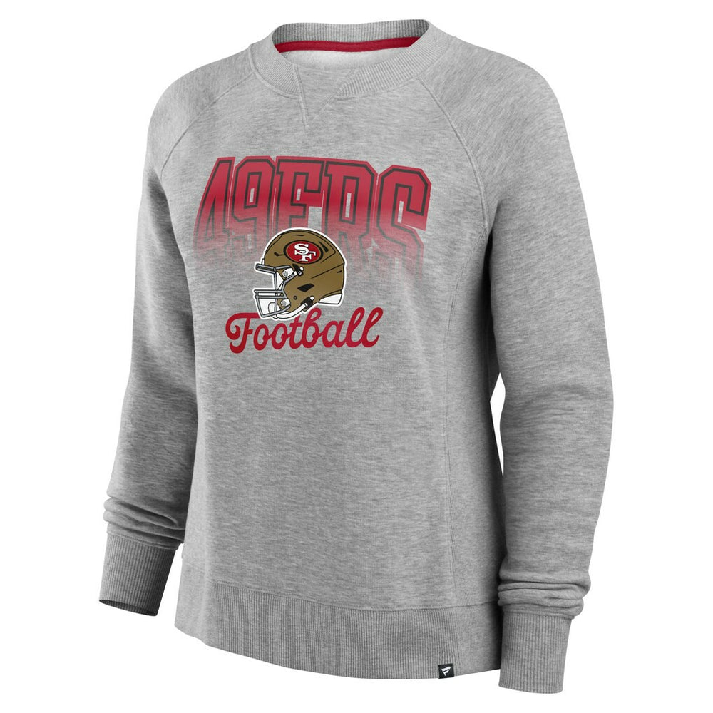 NFL San Francisco 49ers Women's Hit Hard Fleece Pullover Sweatshirt