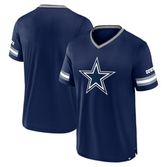 NFL Dallas Cowboys Stripe Stacking V-Neck T-Shirt
