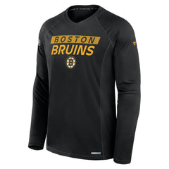 Boston Bruins Fanatics Authentic Pro Rink Tech Long Sleeve T-Shirt
