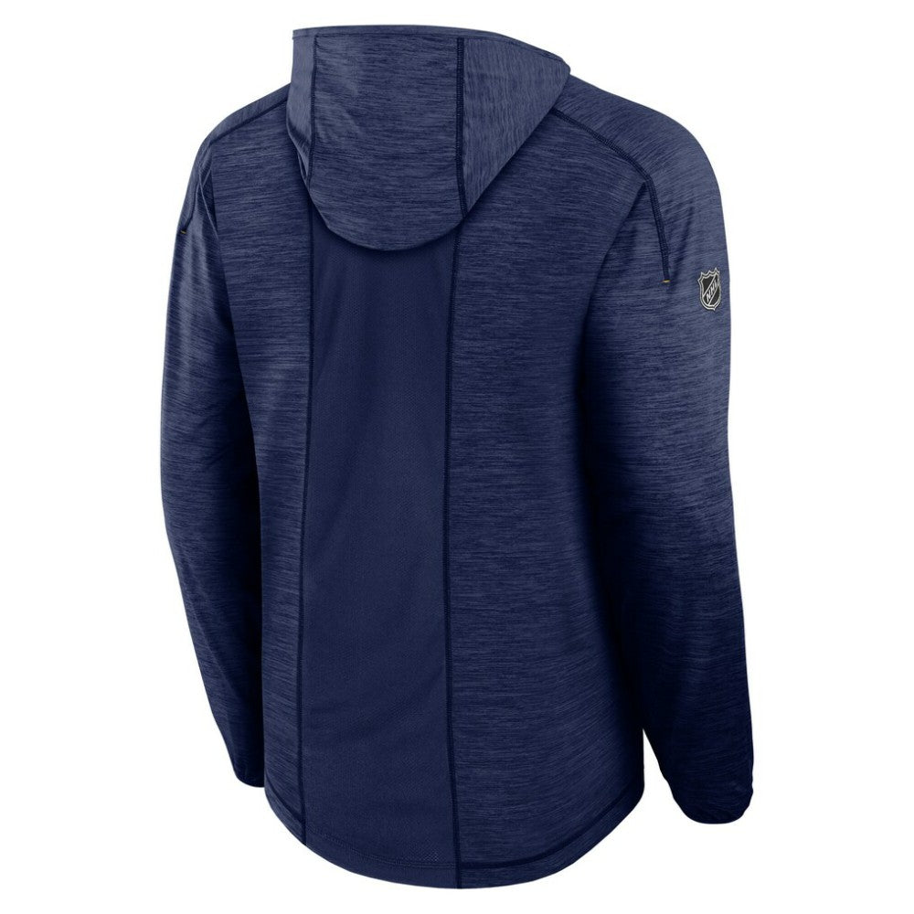 St. Louis Blues Fanatics Authentic Pro Rink Lightweight Pullover Hoodie