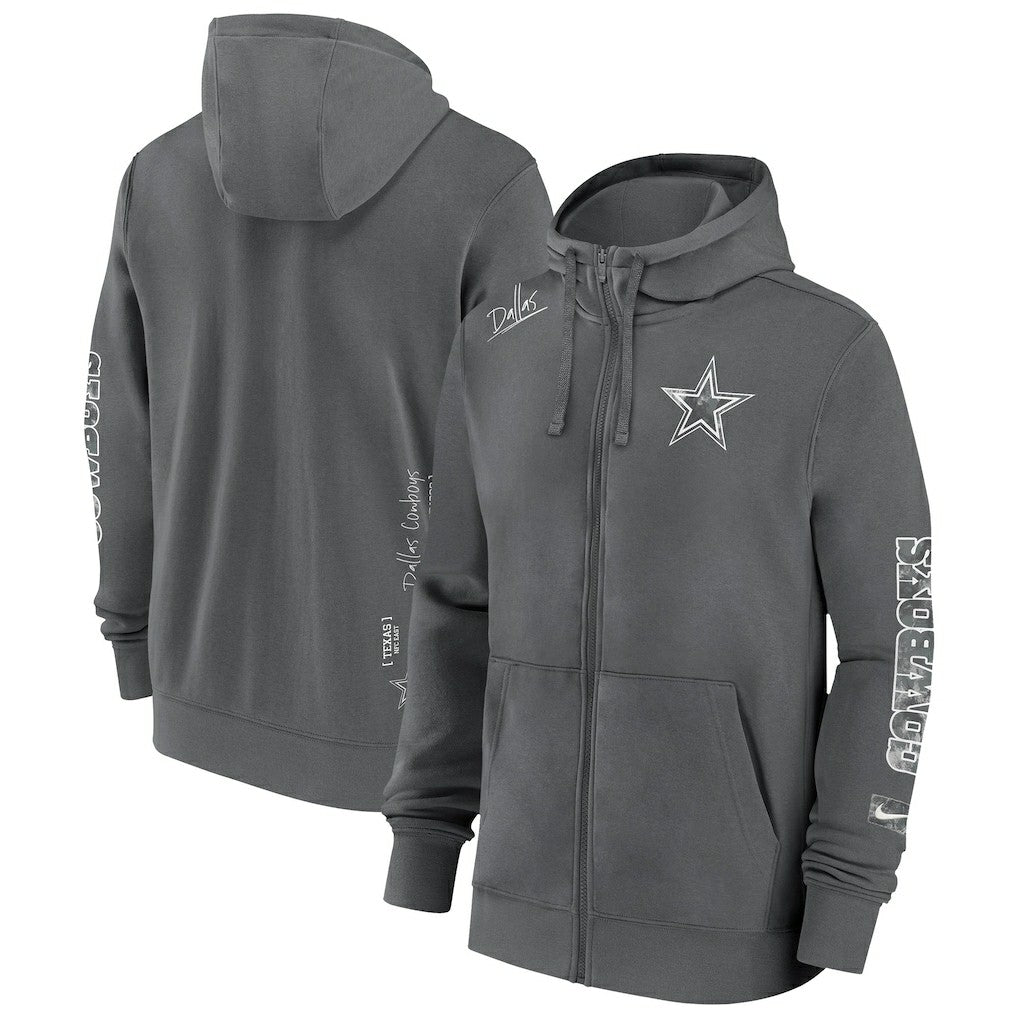 NFL Dallas Cowboys Primetime Club Full-Zip Hoodie