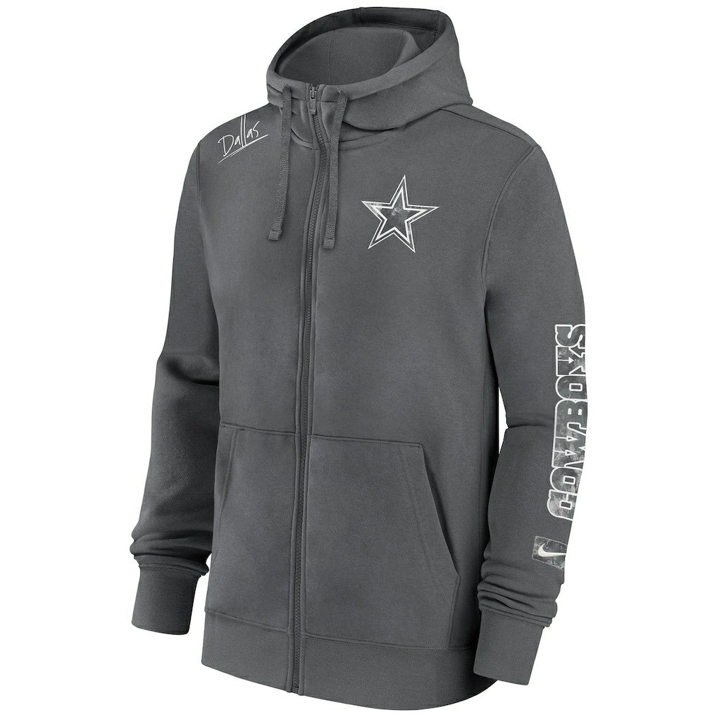 NFL Dallas Cowboys Primetime Club Full-Zip Hoodie