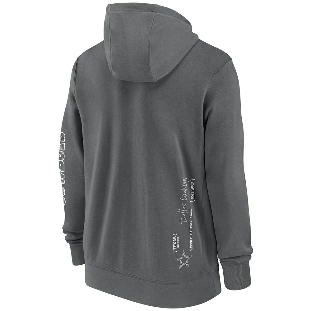 NFL Dallas Cowboys Primetime Club Full-Zip Hoodie