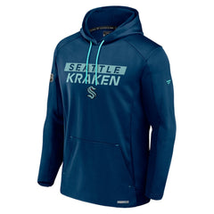 Seattle Kraken Fanatics Authentic Pro Rink Fleece Pullover Hoodie