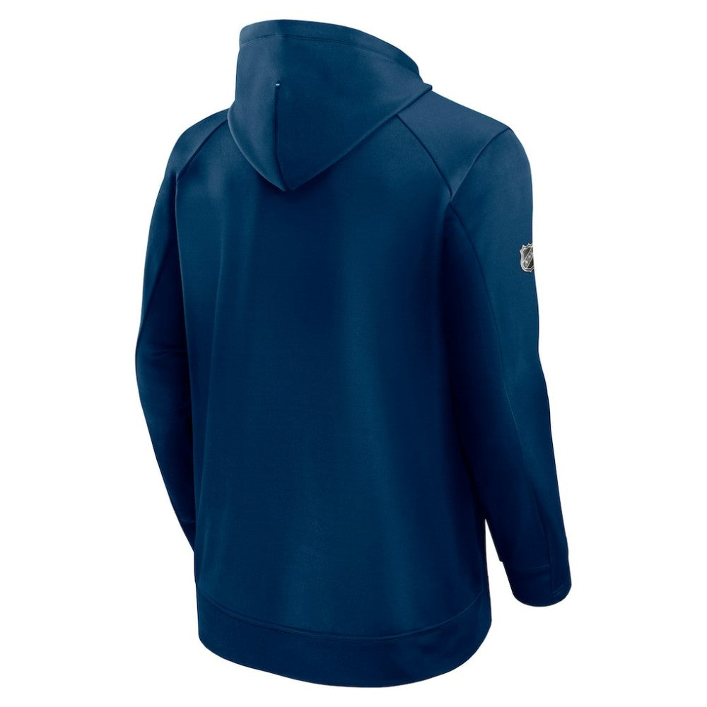 Seattle Kraken Fanatics Authentic Pro Rink Fleece Pullover Hoodie