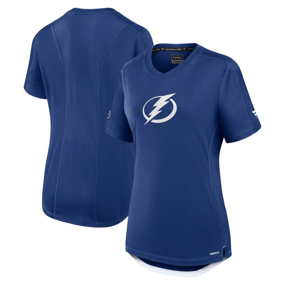 Tampa Bay Lightning Fanatics Women's Authentic Pro Rink Tech T-Shirt