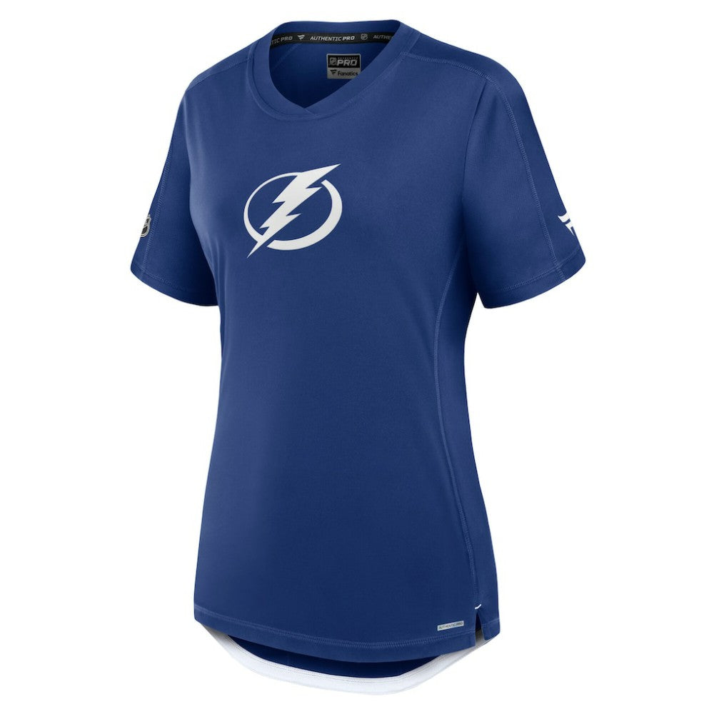 Tampa Bay Lightning Fanatics Women's Authentic Pro Rink Tech T-Shirt