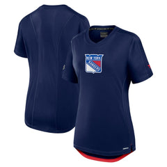 New York Rangers Fanatics Women's Authentic Pro Rink Tech T-Shirt