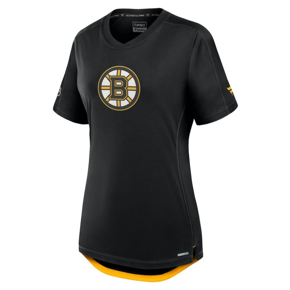 Boston Bruins Fanatics Women's Authentic Pro Rink Tech T-Shirt