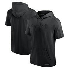 Chicago Blackhawks Fanatics Authentic Pro Road Lightweight Short Sleeve Pullover Hoodie