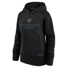 Pittsburgh Penguins Fanatics Women's Authentic Pro Road Pullover Hoodie