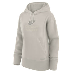 Detroit Red Wings Fanatics Women's Authentic Pro Road Pullover Hoodie