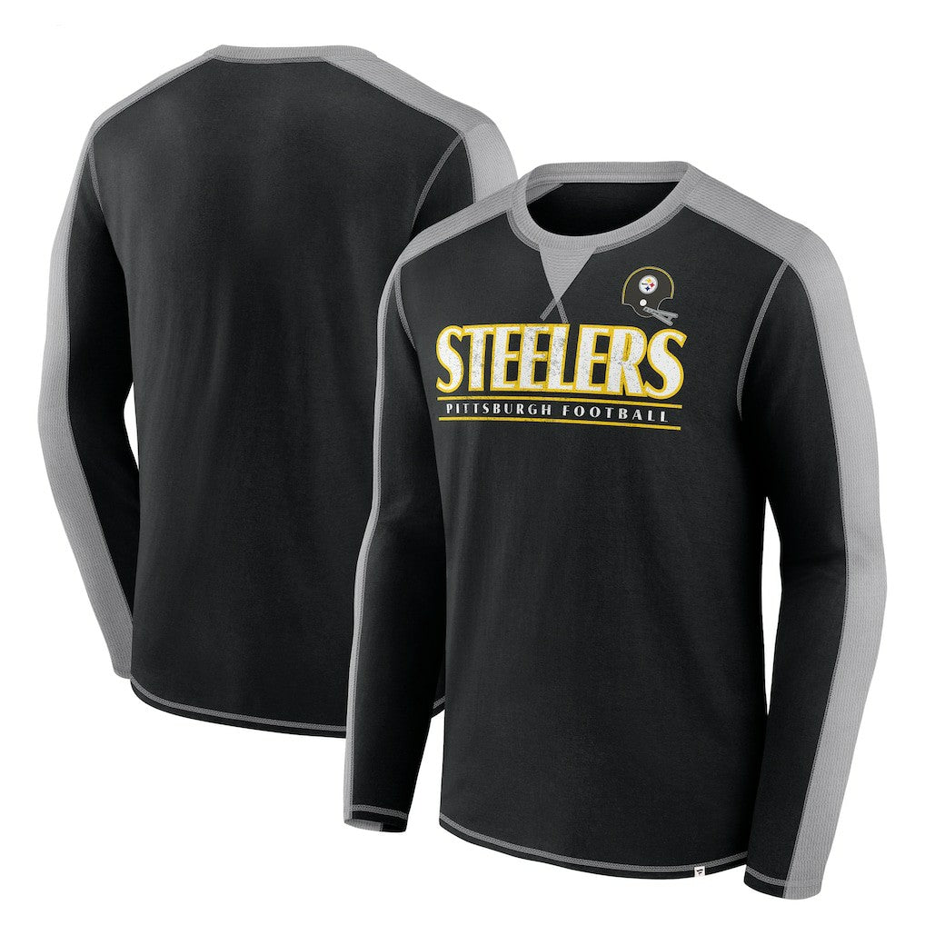 NFL Pittsburgh Steelers Behind the Line Long Sleeve T-Shirt