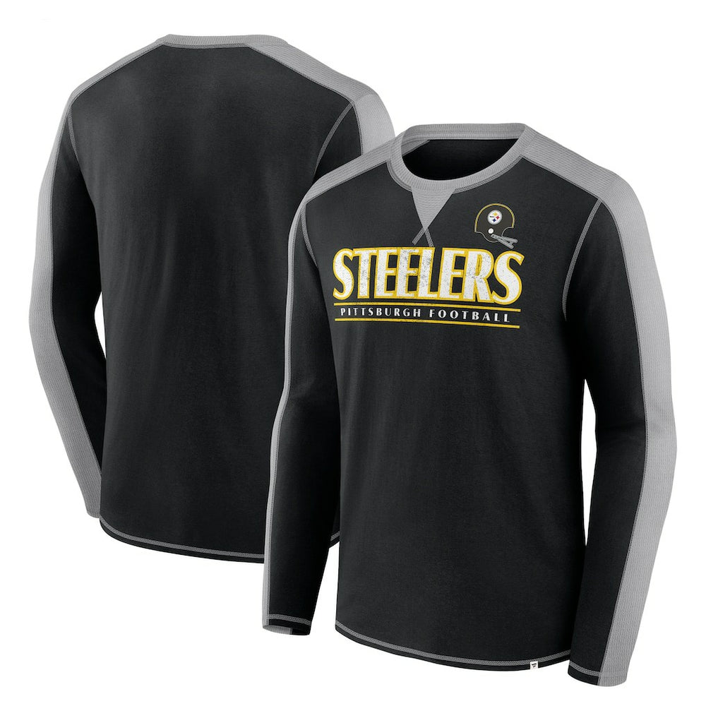 NFL Pittsburgh Steelers Behind the Line Long Sleeve T-Shirt