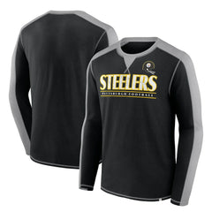 NFL Pittsburgh Steelers Behind the Line Long Sleeve T-Shirt