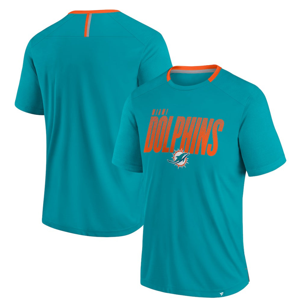 NFL Miami Dolphins Defender Fade Slant T-Shirt