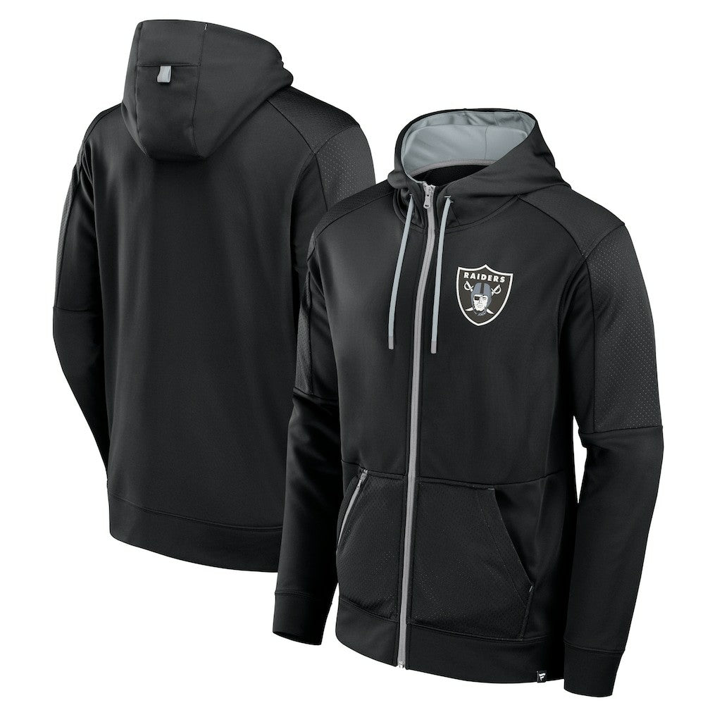 NFL Las Vegas Raiders Defender Full-Zip Hoodie