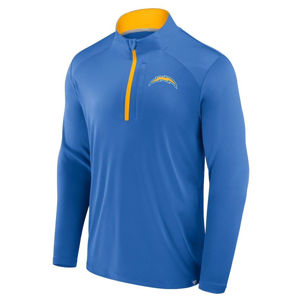NFL Los Angeles Chargers Defender Long Sleeve Quarter-Zip Jacket