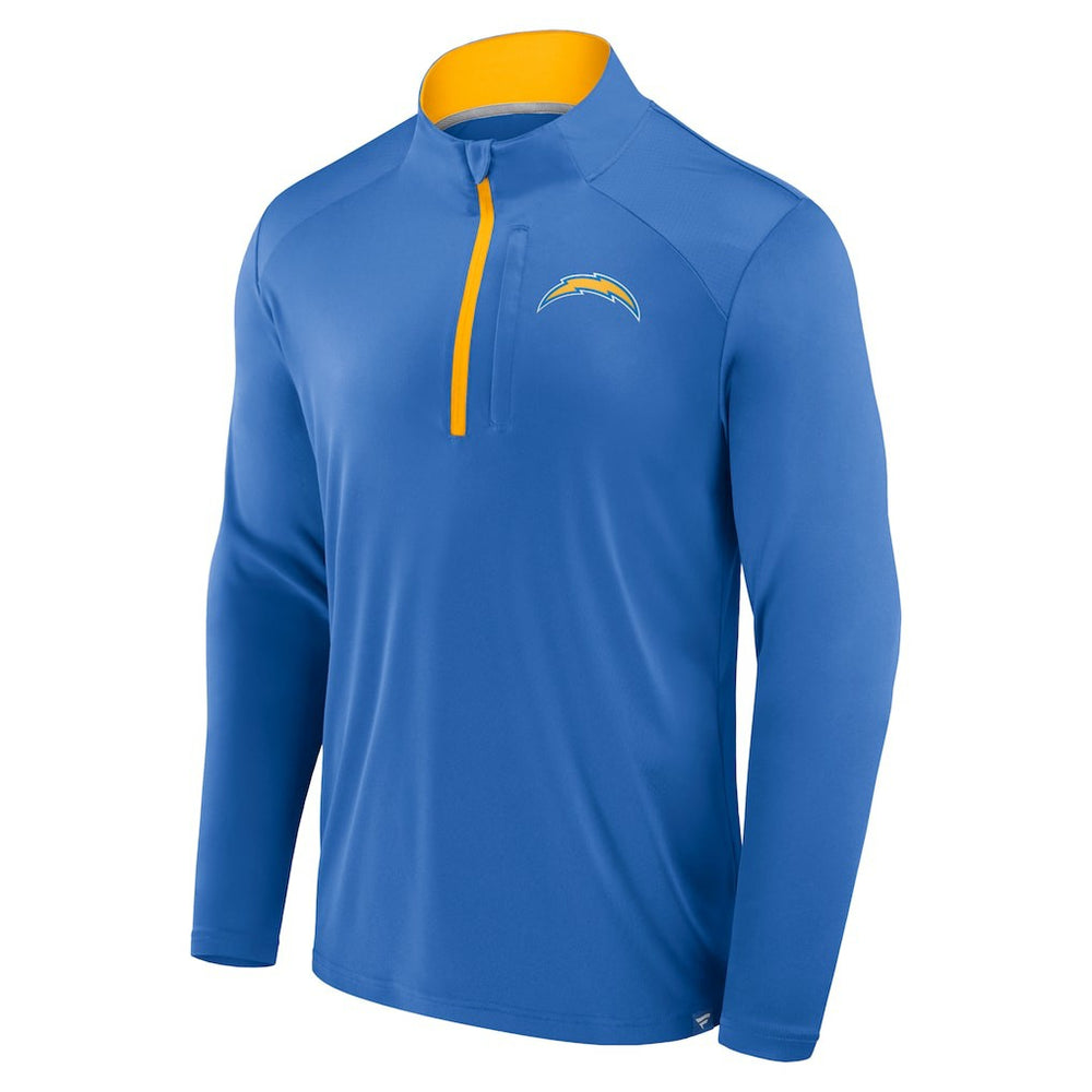 NFL Los Angeles Chargers Defender Long Sleeve Quarter-Zip Jacket