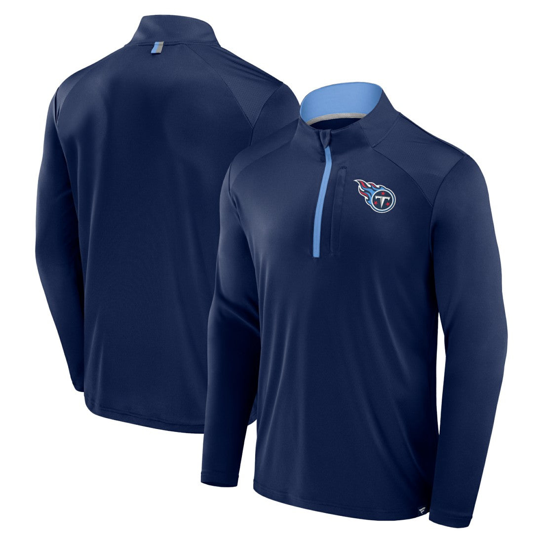 NFL Tennessee Titans Defender Long Sleeve Quarter-Zip Jacket