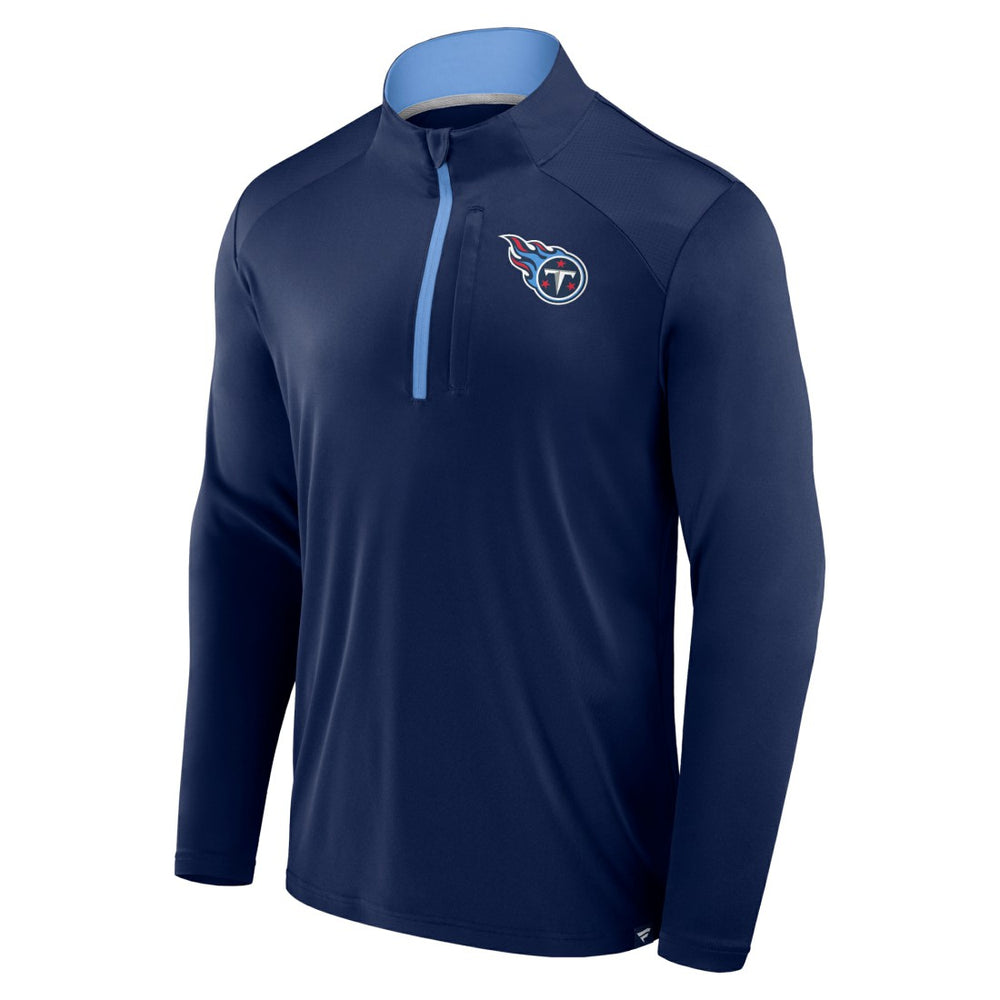 NFL Tennessee Titans Defender Long Sleeve Quarter-Zip Jacket