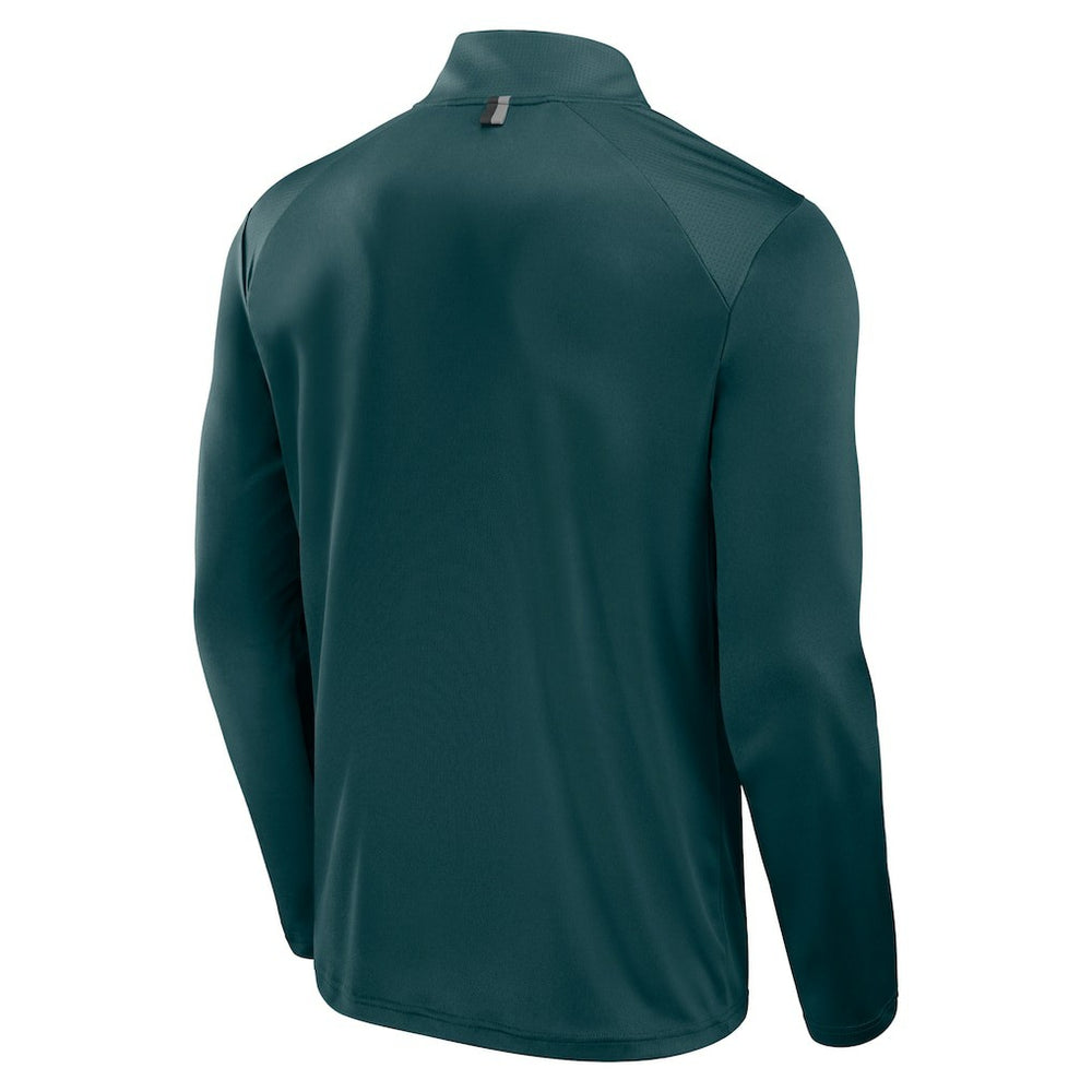 NFL Philadelphia Eagles Defender Long Sleeve Quarter-Zip Jacket