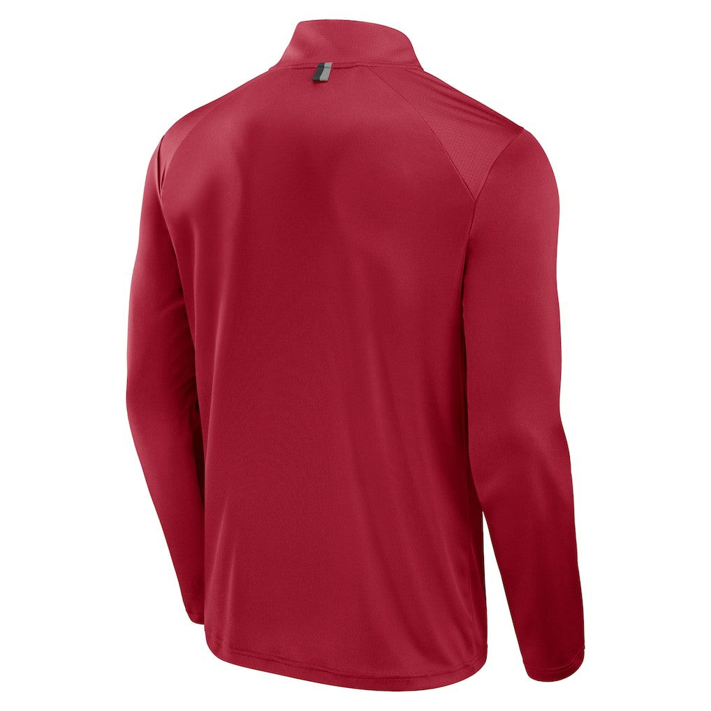 NFL San Francisco 49ers Defender Long Sleeve Quarter-Zip Jacket