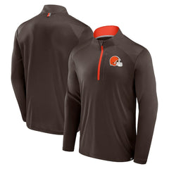 NFL Cleveland Browns Defender Long Sleeve Quarter-Zip Jacket