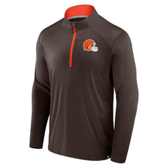 NFL Cleveland Browns Defender Long Sleeve Quarter-Zip Jacket